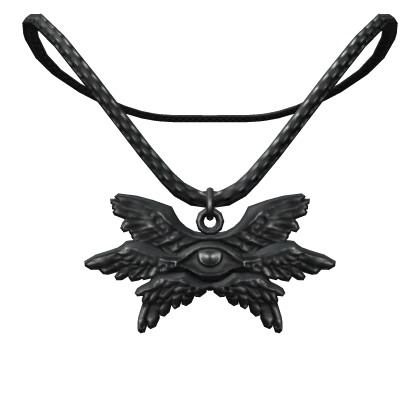 Black Angel Necklace