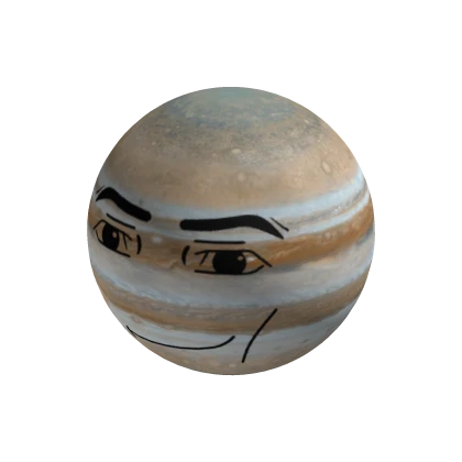 Man Face Jupiter suit