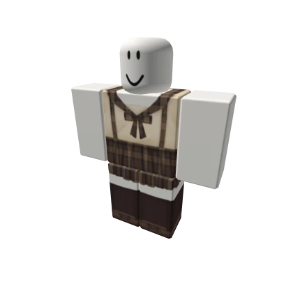 cute vintage light dark academia dress brown beige