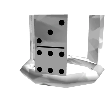 White Sparkle Time Domino Crown