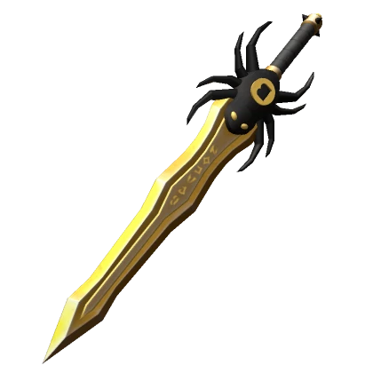 Gold Black Widow Greatsword