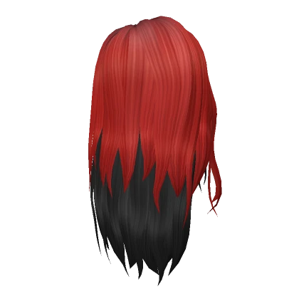 Party Girl Hair - Red Black