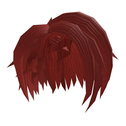 Red Messy Hair