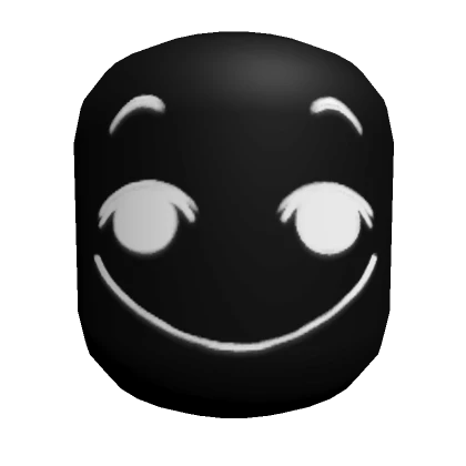 Cheeky Smile Face Mask - Black