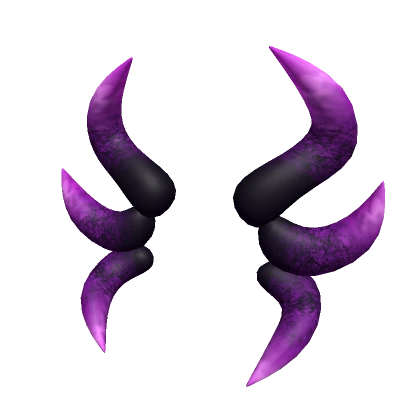 Purple Triple Horns