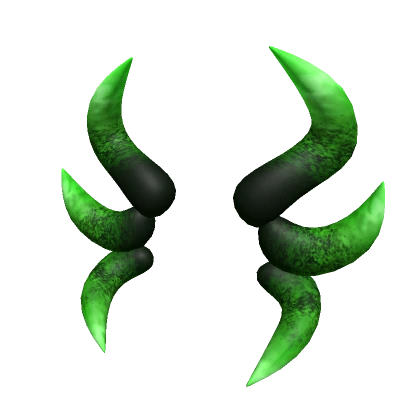 Green Triple Horns