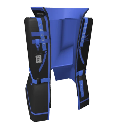 Blue Techwear Coat (R6)