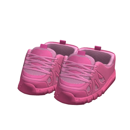 Pink Track Sneaker