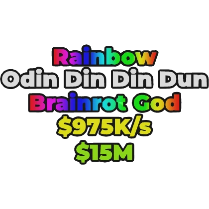 Odin Din Din Dun but Rainbow Steal a Brainrot