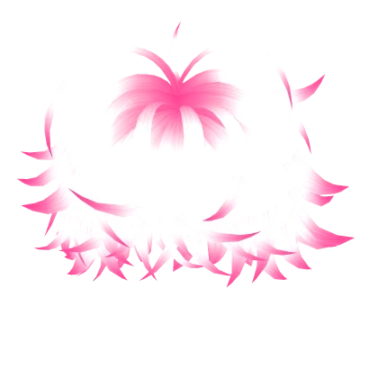 Glowing Pink Anime Boy Shaggy