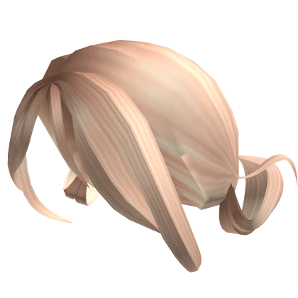 short blonde pigtails hair