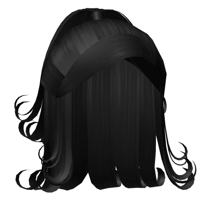 ♡ Black Cute Short Ribbon Hair