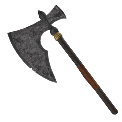 Dark Steel Shadow Axe