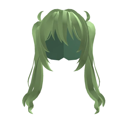 Green Long TwinTails