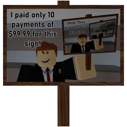 Sign for Sale!