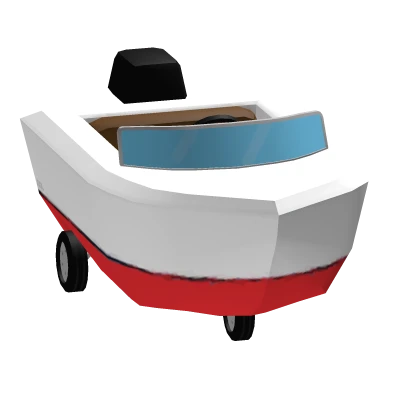 Red Boat Car Spongebob Car