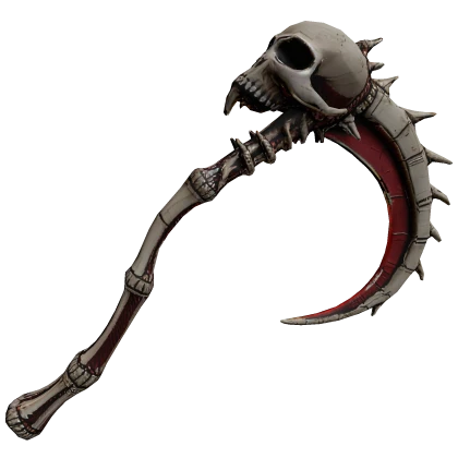 Tribal Skeleton Scythe