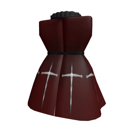 Red Gothic Styled Coat (Alt) 1.0 Girl (R6)