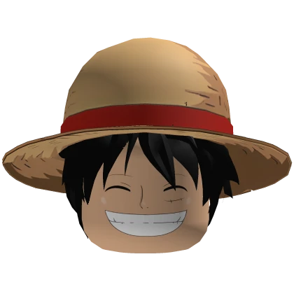 [⭐] Luffy Happy Face w/ Hat