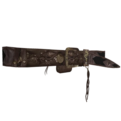 Vkei Archival Brown Leather Belt Bags v2