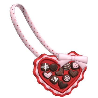 valentine's day chocolates bag
