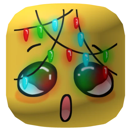 Surprised Christmas Face