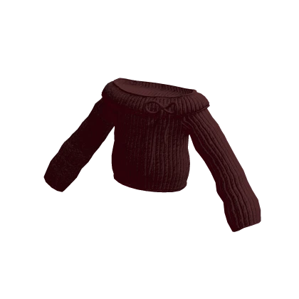 Red Coquette Bow Knitted Sweater