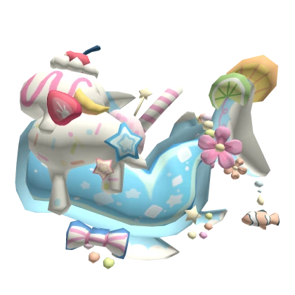 Blue Cream Soda Shark Tail