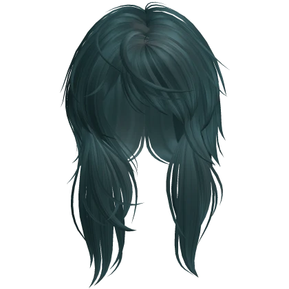 Teal Scene Hair