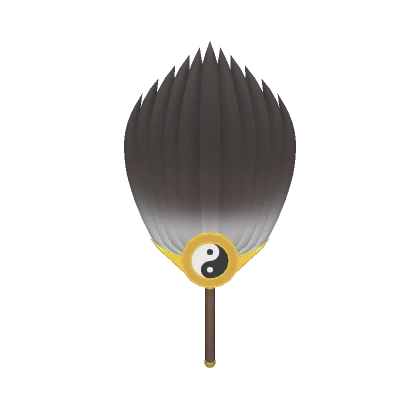 Ancient Chinese Strategist's Feather Fan