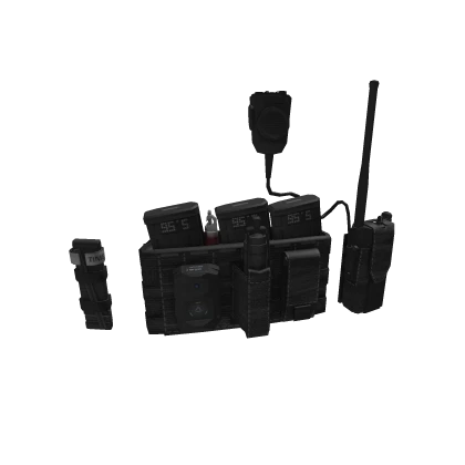 Black Law Enforcement Setup - No Taser