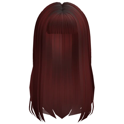 Jennie Ruby Kpop Hair (Dark Red)