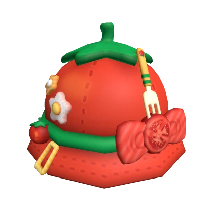 ♡ cutesy gardener tomato bucket hat