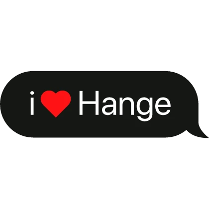 i heart Hange titan text bubble