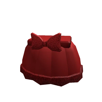 Red Valentine Bow Skirt