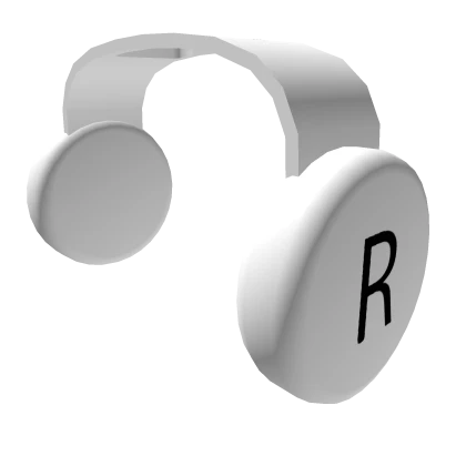 White Clockwork Headphones
