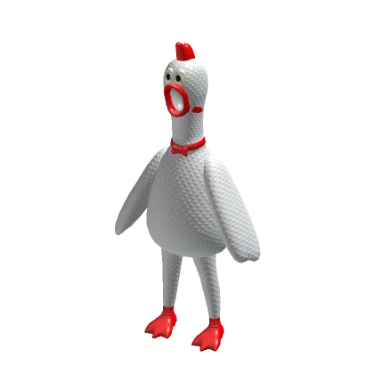 Screaming Chicken Full Body Suit ( White Duck )