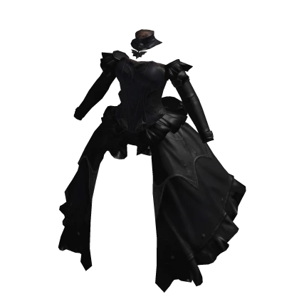 ✨Gothic Dark Fairy Princess Ball Gown-Black