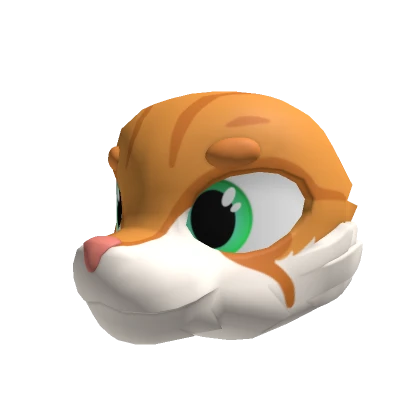 Orange Striped Kemono Head