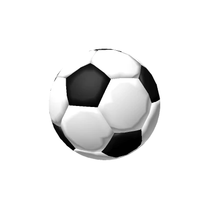 Blue L. soccer ball