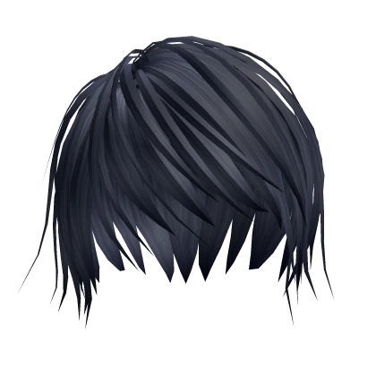 Blue Messy Long Anime Hair 8.0