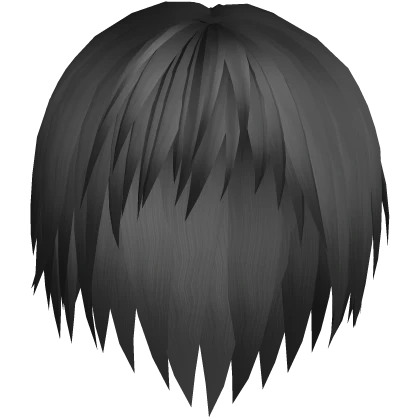 Ash Vkei Unkept Emo Hair