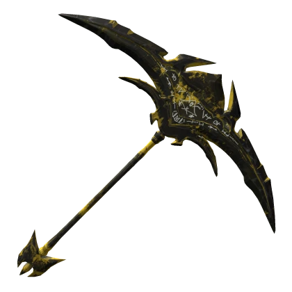 Yellow Cursed Scythe