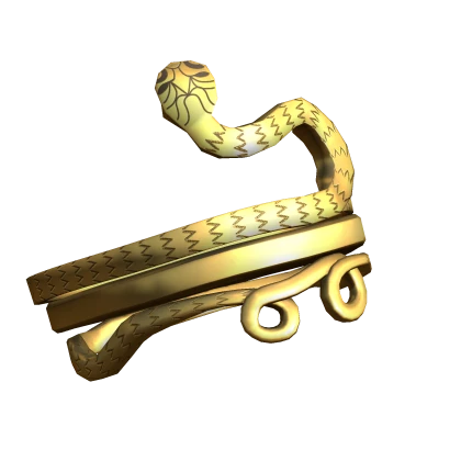 Gold Egyptian Arm Bracelet