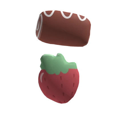 Strawberry Cake Hair Clip