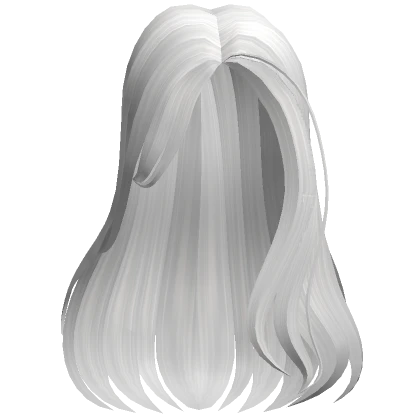 Y2K Popular Girl White Hair