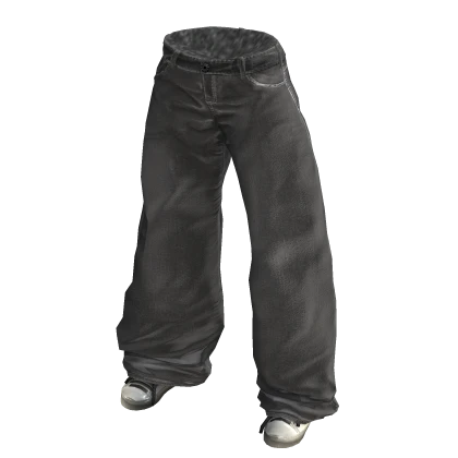 BB Grey Low Rise Baggy Jeans 🫐