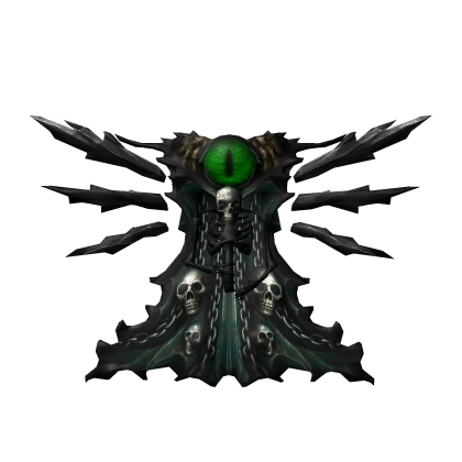 Skullwarden Mantle Green [Restored]