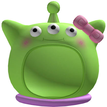 ꒰ cute alien kitty hat ♡꒱