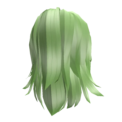 Shaggy Wolfcut Hair (green)